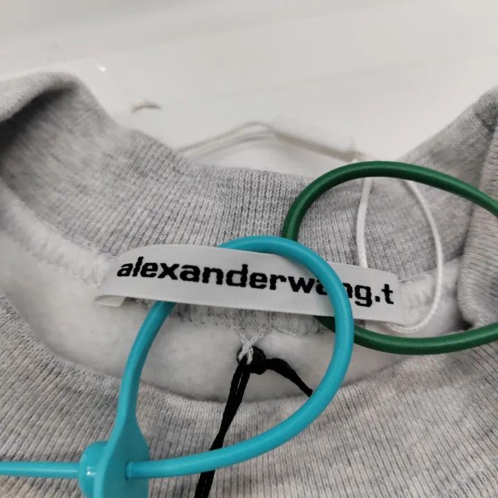 Alexander Wang Alexander Wang FW22 Logo Printed Long Sleeve Sweatshirt 0079 Size XS / US 0-2 / IT 36-38 - 3 Thumbnail