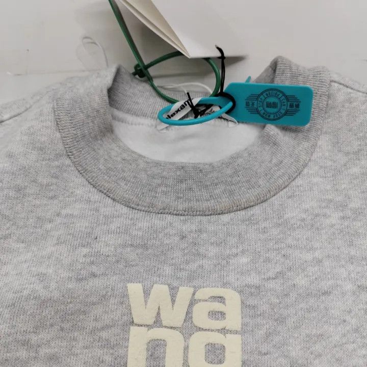 Alexander Wang Alexander Wang FW22 Logo Printed Long Sleeve Sweatshirt 0079 Size XS / US 0-2 / IT 36-38 - 6 Thumbnail