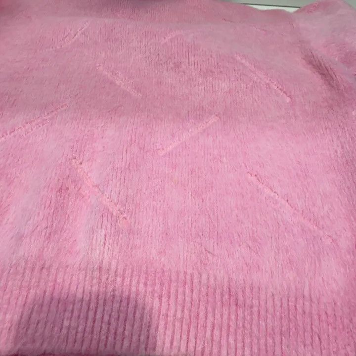 Alexander Wang Alexander Wang Pink Logo Knitted Sweater for Women 0079 Size S / US 4 / IT 40 - 7 Thumbnail
