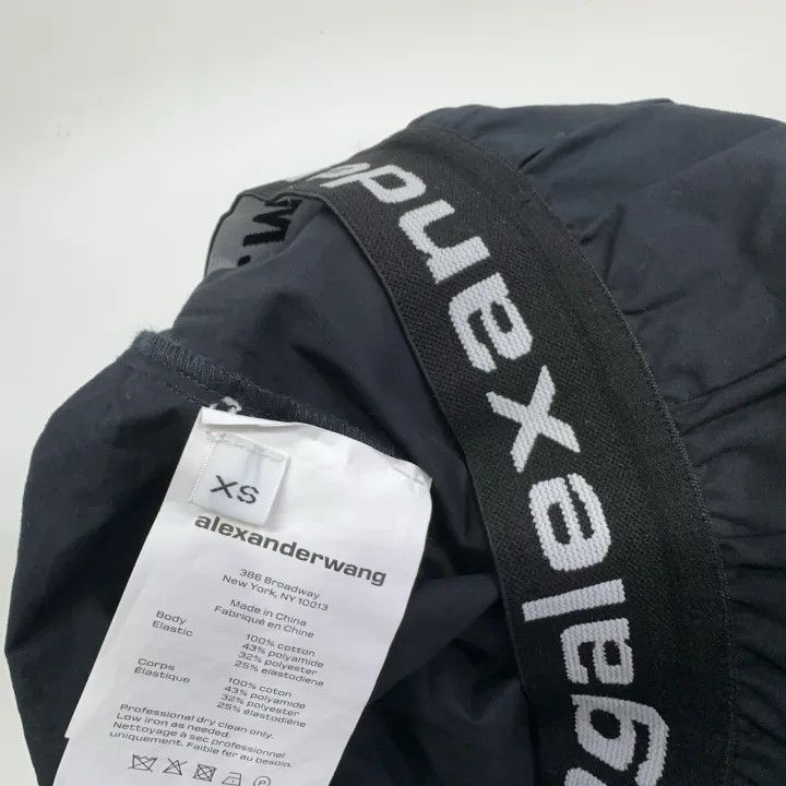 Alexander Wang Alexander Wang Black Casual Pants for Women 0079 Size 22" - 4 Thumbnail