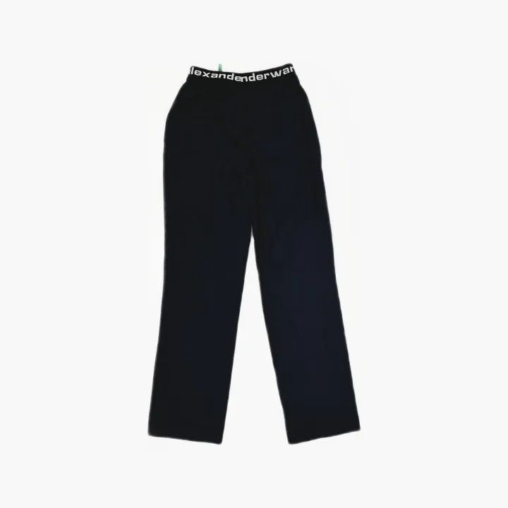 Alexander Wang Alexander Wang Black Casual Pants for Women 0079 Size 22" - 2 Thumbnail
