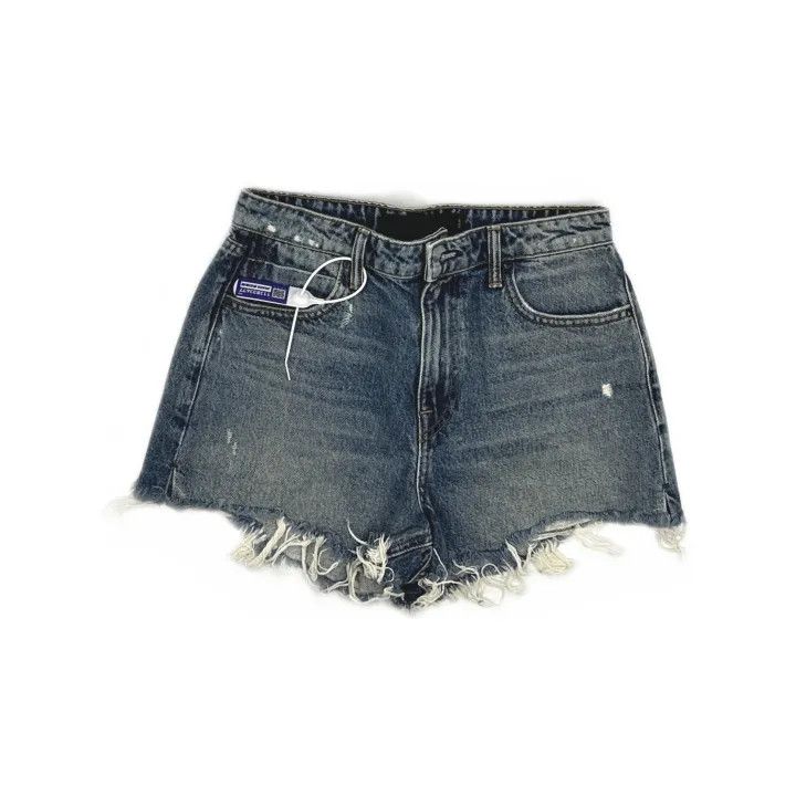 Alexander Wang Alexander Wang Blue Casual Denim Shorts for Women 0079 Size 27" / US 4 / IT 40 - 2 Thumbnail