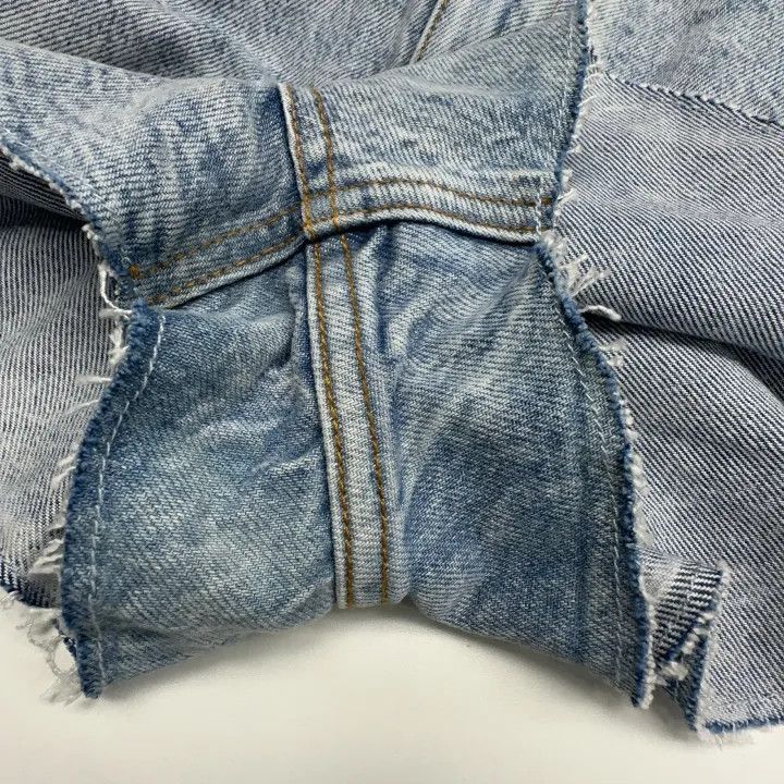 Alexander Wang Alexander Wang SS21 Ruffled Denim Shorts 0079 Size 26" / US 2 / IT 38 - 12 Thumbnail