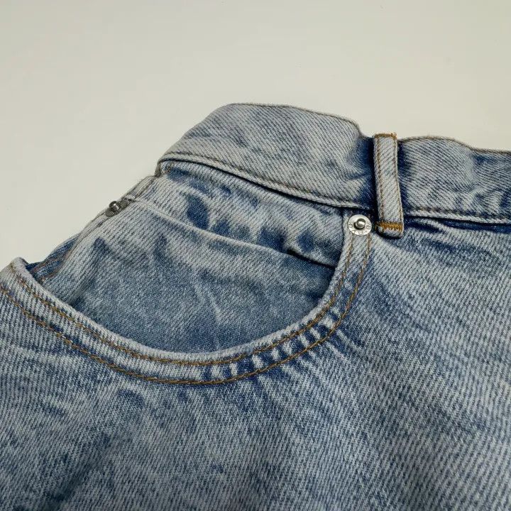 Alexander Wang Alexander Wang SS21 Ruffled Denim Shorts 0079 Size 26" / US 2 / IT 38 - 9 Thumbnail