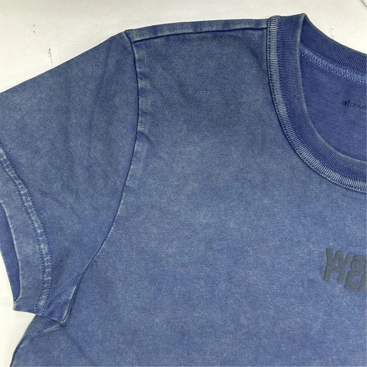 Alexander Wang Alexander Wang Logo Printed Short Sleeve T-Shirt 0079 Size XS / US 0-2 / IT 36-38 - 6 Thumbnail