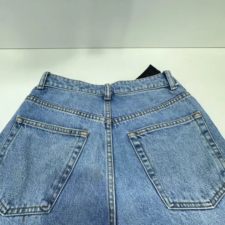 Alexander Wang Alexander Wang Asymmetric Flare High-Waisted Jeans 0079 Size 26" / US 2 / IT 38 - 11 Thumbnail