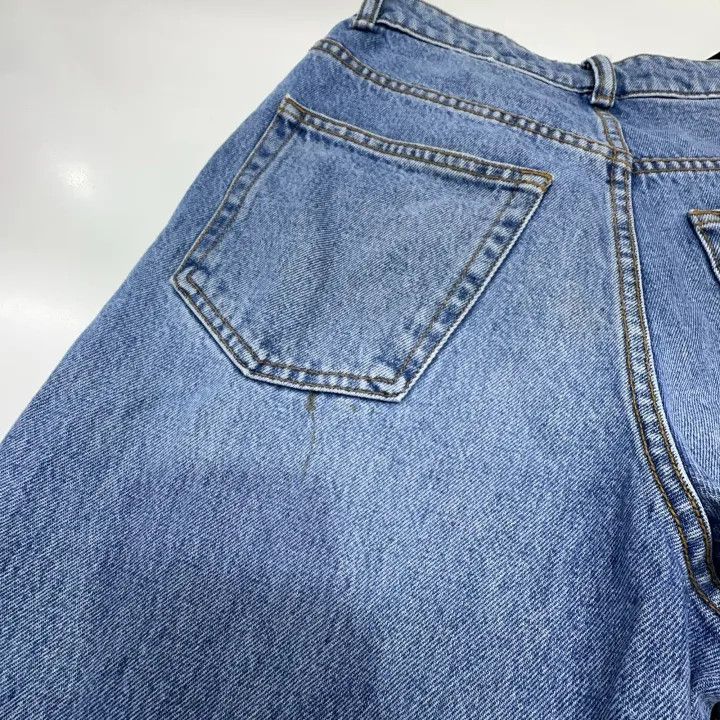 Alexander Wang Alexander Wang Asymmetric Flare High-Waisted Jeans 0079 Size 26" / US 2 / IT 38 - 12 Thumbnail