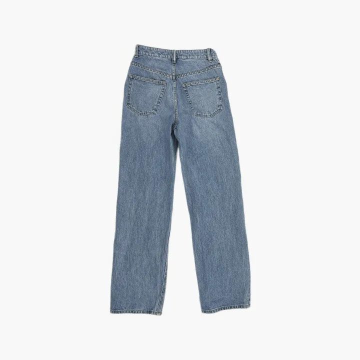 Alexander Wang Alexander Wang Asymmetric Flare High-Waisted Jeans 0079 Size 26" / US 2 / IT 38 - 3 Thumbnail