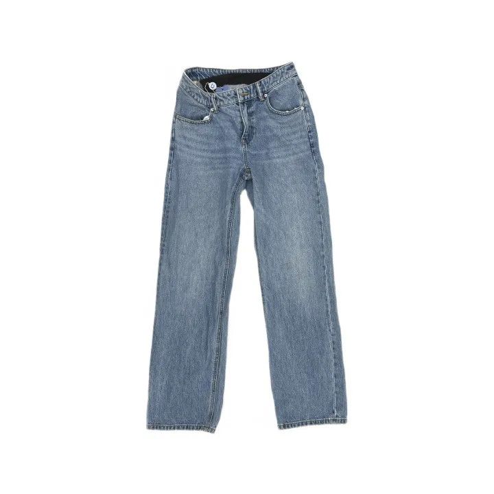Alexander Wang Alexander Wang Asymmetric Flare High-Waisted Jeans 0079 Size 26" / US 2 / IT 38 - 2 Thumbnail