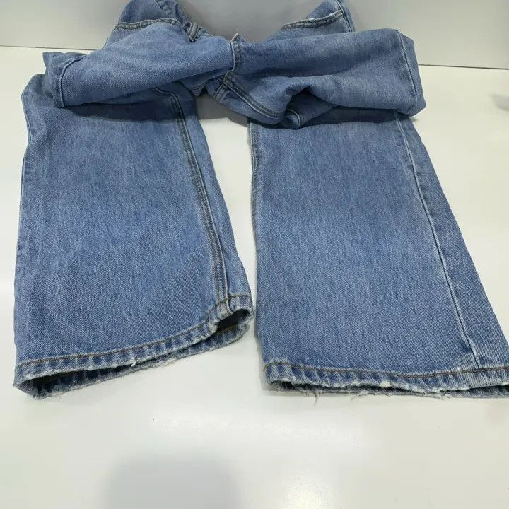 Alexander Wang Alexander Wang Asymmetric Flare High-Waisted Jeans 0079 Size 26" / US 2 / IT 38 - 9 Thumbnail