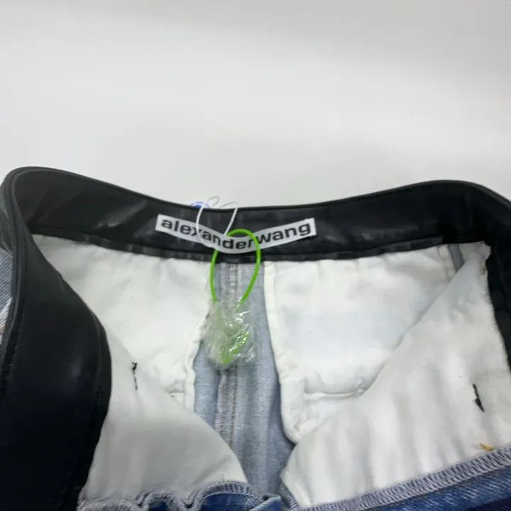 Alexander Wang Alexander Wang Blue High-Slit Denim Skirt 0079 Size 24" / US 00 / IT 34 - 5 Thumbnail