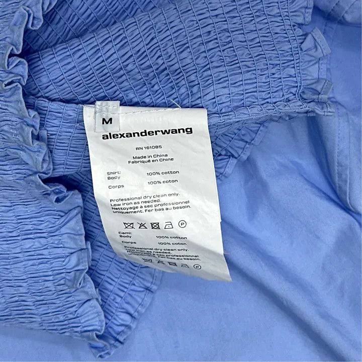 Alexander Wang Alexander Wang Layered Long Sleeve Shirt for Women 0079 Size M / US 6-8 / IT 42-44 - 4 Thumbnail