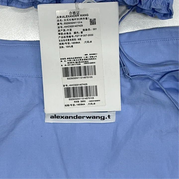 Alexander Wang Alexander Wang Layered Long Sleeve Shirt for Women 0079 Size M / US 6-8 / IT 42-44 - 3 Thumbnail