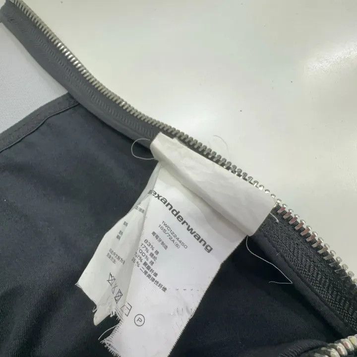 Alexander Wang Alexander Wang High-Waisted Printed Logo Shorts 0079 Size 26" / US 2 / IT 38 - 6 Thumbnail