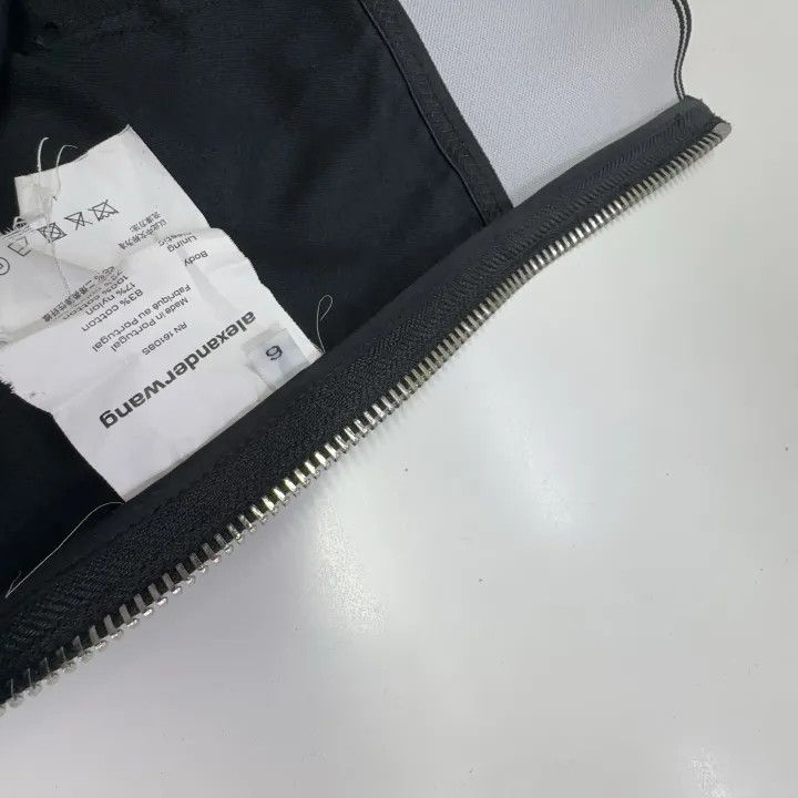 Alexander Wang Alexander Wang High-Waisted Printed Logo Shorts 0079 Size 26" / US 2 / IT 38 - 5 Thumbnail