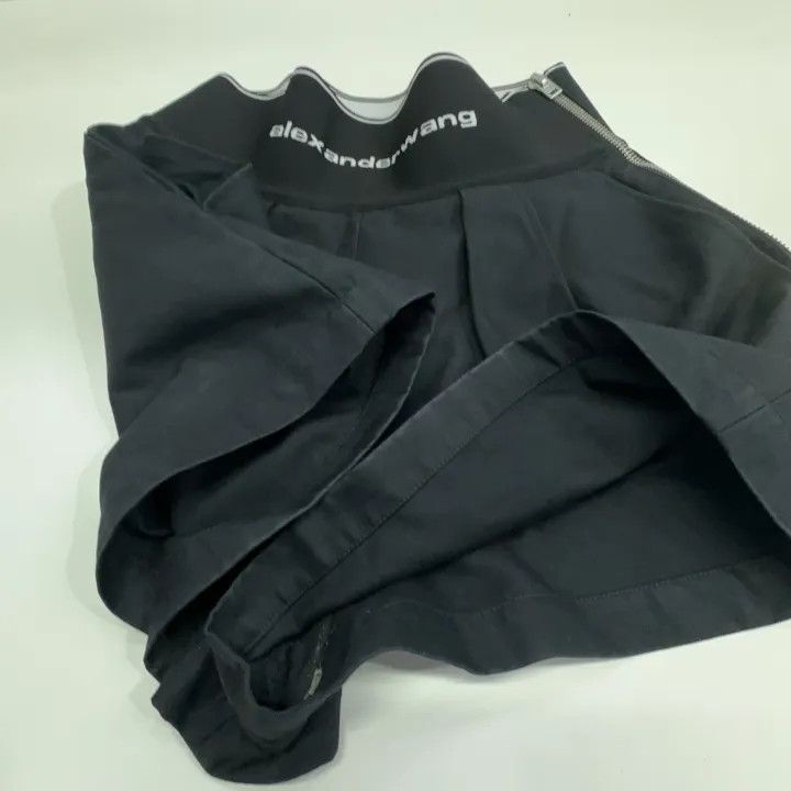 Alexander Wang Alexander Wang High-Waisted Printed Logo Shorts 0079 Size 26" / US 2 / IT 38 - 10 Thumbnail