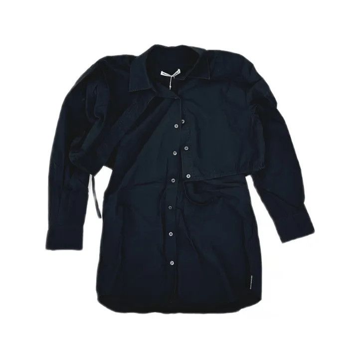 Alexander Wang Alexander Wang Minimalist Black Long Sleeve Dress 0079 Size S / US 4 / IT 40 - 2 Thumbnail