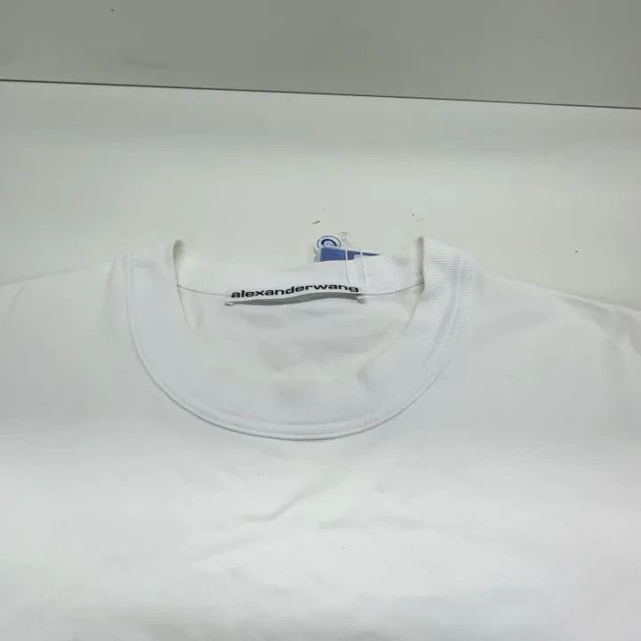 Alexander Wang Alexander Wang SS21 Logo Short Sleeve T-Shirt 0079 Size XL / US 12-14 / IT 48-50 - 6 Thumbnail