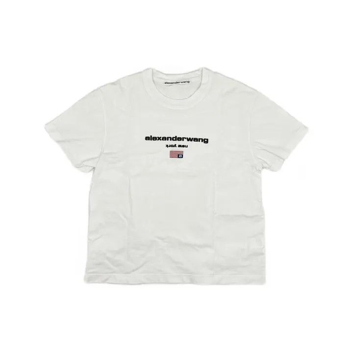 Alexander Wang SS21 Logo Short Sleeve T-Shirt 0079