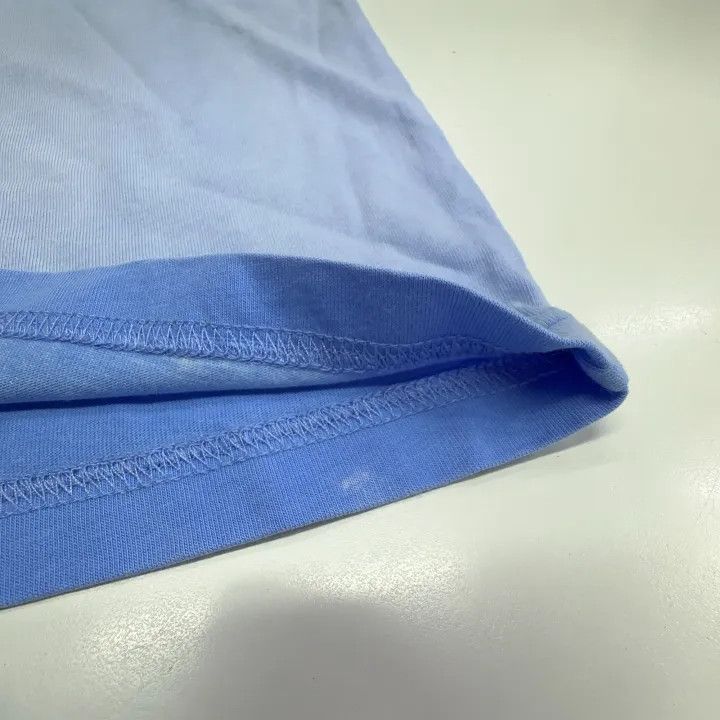 Alexander Wang Alexander Wang Blue Cotton Logo T-Shirt for Women 0079 Size S / US 4 / IT 40 - 8 Thumbnail