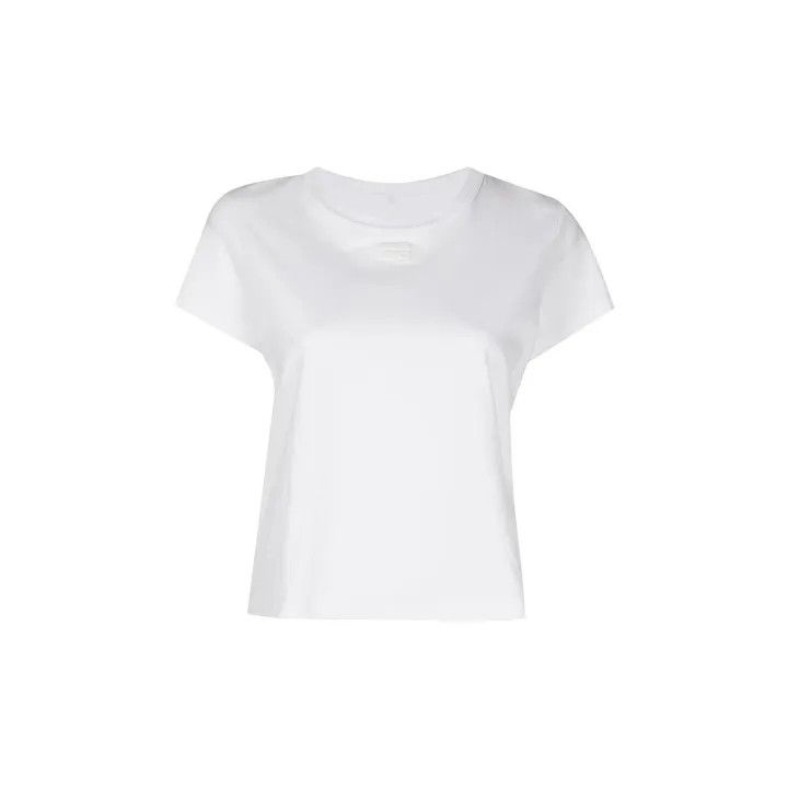 Alexander Wang Alexander Wang White Cotton Short Sleeve T-Shirt 0079 Size S / US 4 / IT 40 - 2 Thumbnail