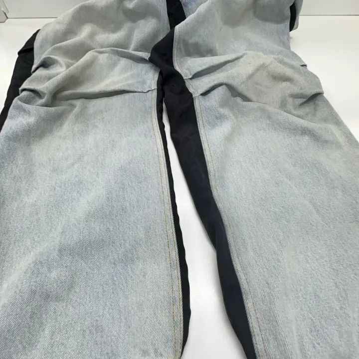 Alexander Wang Alexander Wang Loose Wash Denim Pants for Women 0079 Size 24" / US 00 / IT 34 - 7 Thumbnail