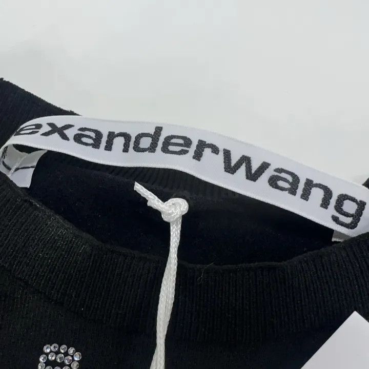 Alexander Wang Alexander Wang SS23 Crystal Print Short Sleeve Top 0079 Size XS / US 0-2 / IT 36-38 - 5 Thumbnail