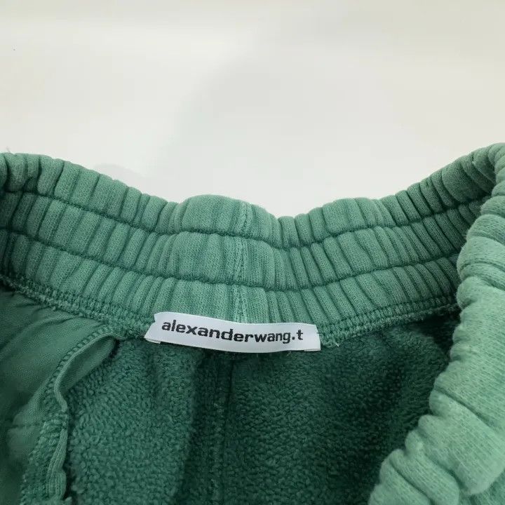 Alexander Wang Alexander Wang Green Logo Sport Pants for Women 0079 Size 36" / US 14 / IT 50 - 5 Thumbnail
