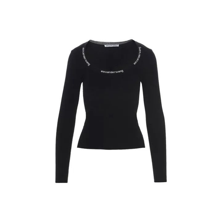 Alexander Wang Alexander Wang SS21 Long Sleeve T-Shirt for Women 0079 Size S / US 4 / IT 40 - 2 Thumbnail