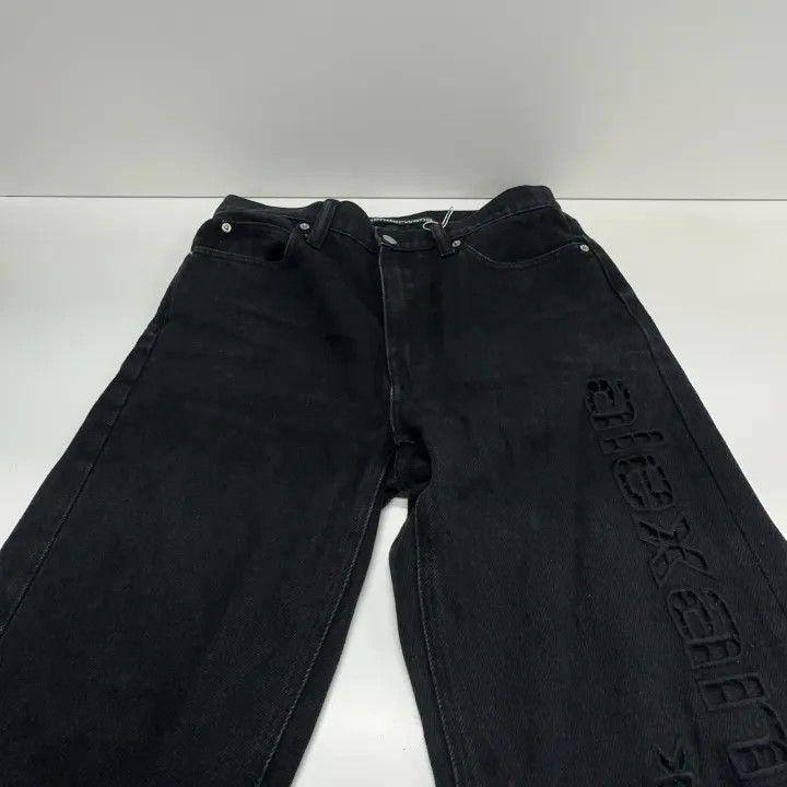 Alexander Wang Alexander Wang High-Waisted Black Denim Pants 0079 Size 26" / US 2 / IT 38 - 7 Thumbnail