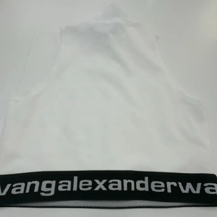Alexander Wang Alexander Wang SS22 Logo Crop Tank Top 0079 Size S / US 4 / IT 40 - 5 Thumbnail