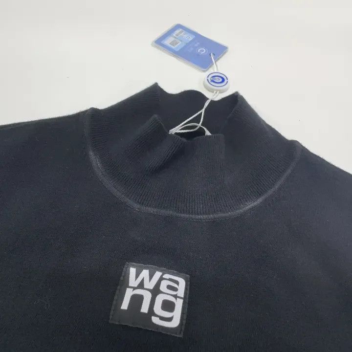 Alexander Wang Alexander Wang Logo Knit T-Shirt 0079 Size XS / US 0-2 / IT 36-38 - 4 Thumbnail