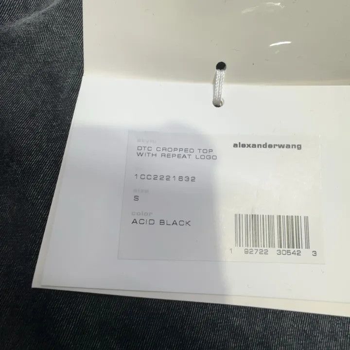 Alexander Wang Alexander Wang SS22 Cropped Graphic Tee for Women 0079 Size S / US 4 / IT 40 - 3 Thumbnail