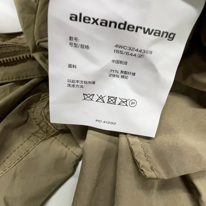 Alexander Wang Alexander Wang Casual Loose Cargo Pants for Women 0079 Size 23" - 3 Thumbnail