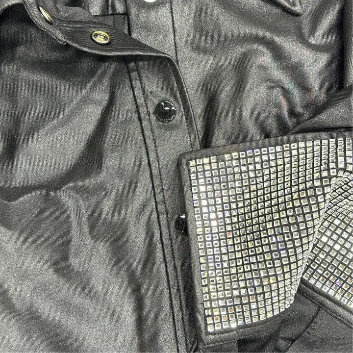 Alexander Wang Alexander Wang Logo Print Black Long Sleeve Shirt 0079 Size XS / US 0-2 / IT 36-38 - 4 Thumbnail
