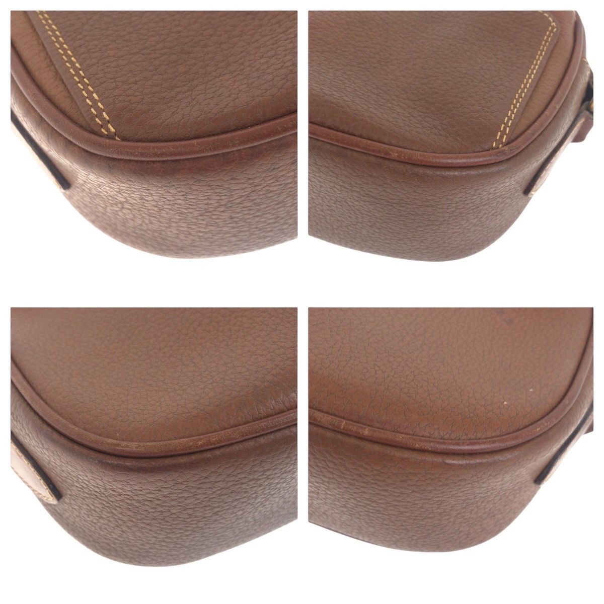 Gucci Gucci Gucci Old Gucci Leather Shoulder Bag Leather Shoulder Bag 0071130155 DUTY FREE for USA Size ONE SIZE - 3 Thumbnail