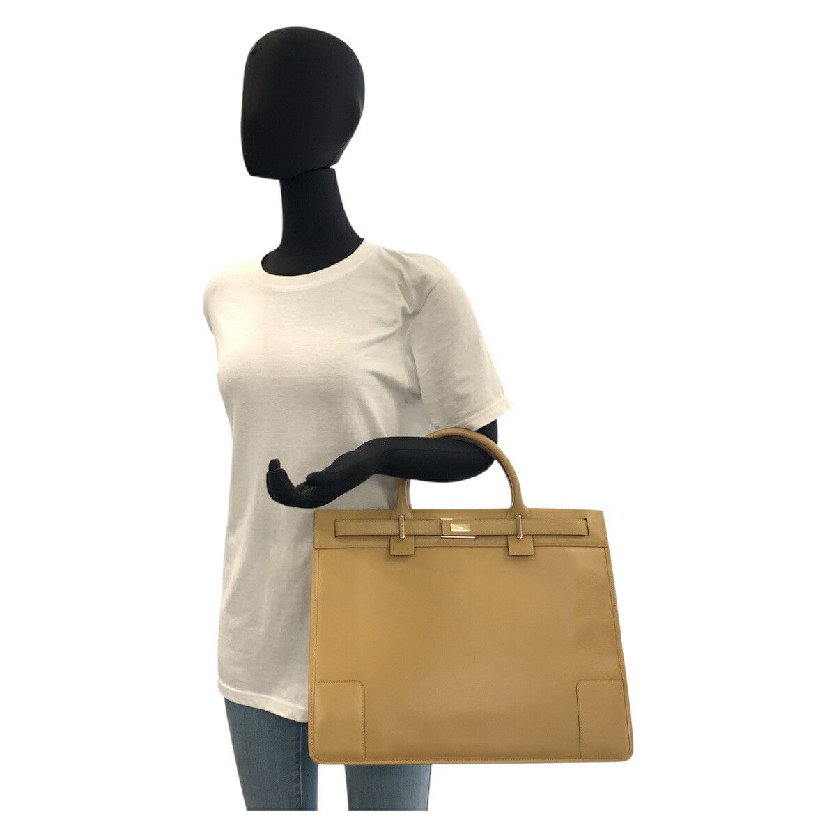 Gucci Gucci Gucci Leather Tote Bag Leather Tote Bag 002 1090 DUTY FREE for USA Size ONE SIZE - 6 Thumbnail