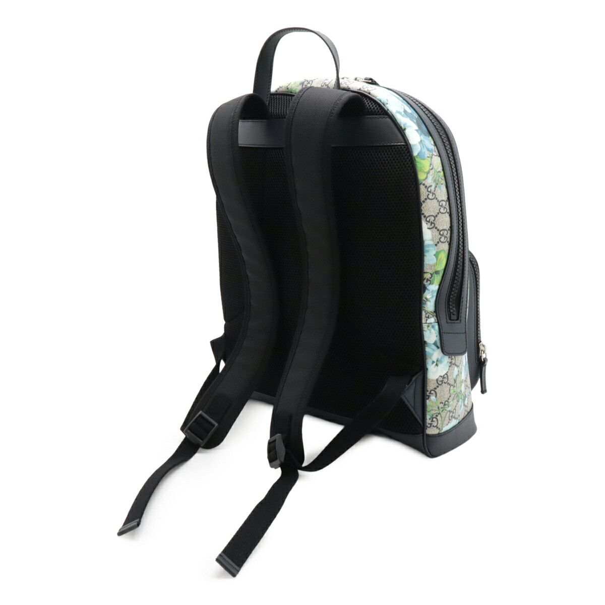 Gucci Gucci Gucci GG Blooms GG Supreme PVC Leather Backpack Canvas Backpack 406370 Size ONE SIZE - 2 Thumbnail