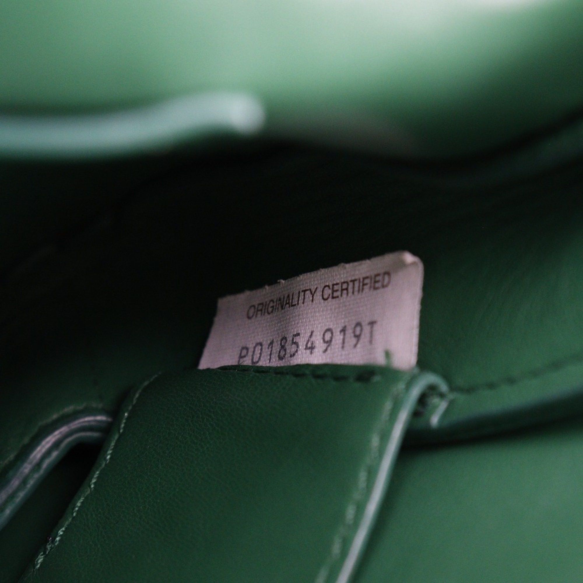 Bottega Veneta Bottega Veneta Mounting Envelope Shoulder Bag Chain Leather Green Flap Women's Size ONE SIZE - 19 Thumbnail