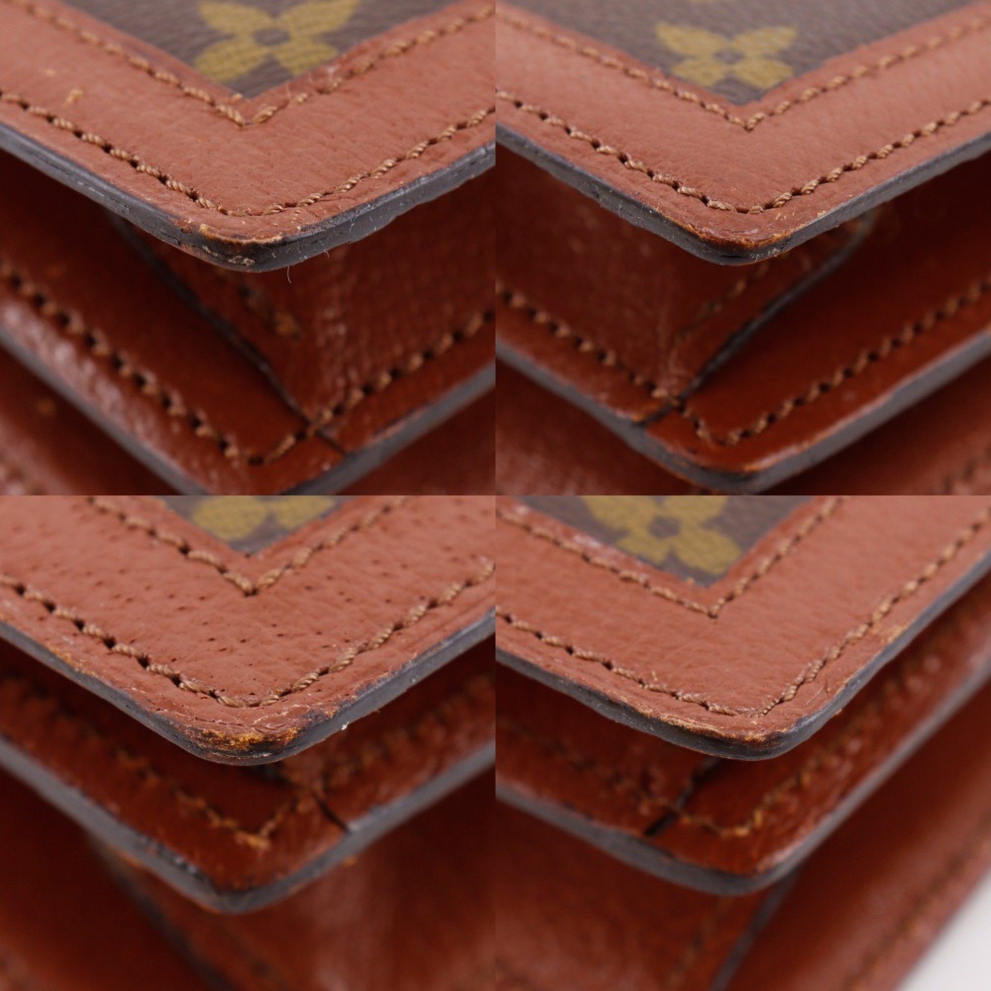 Louis Vuitton Louis Vuitton Sac Dauphine Shoulder Bag M51410 Monogram Canvas Brown A5 Flap Women's Size ONE SIZE - 4 Thumbnail