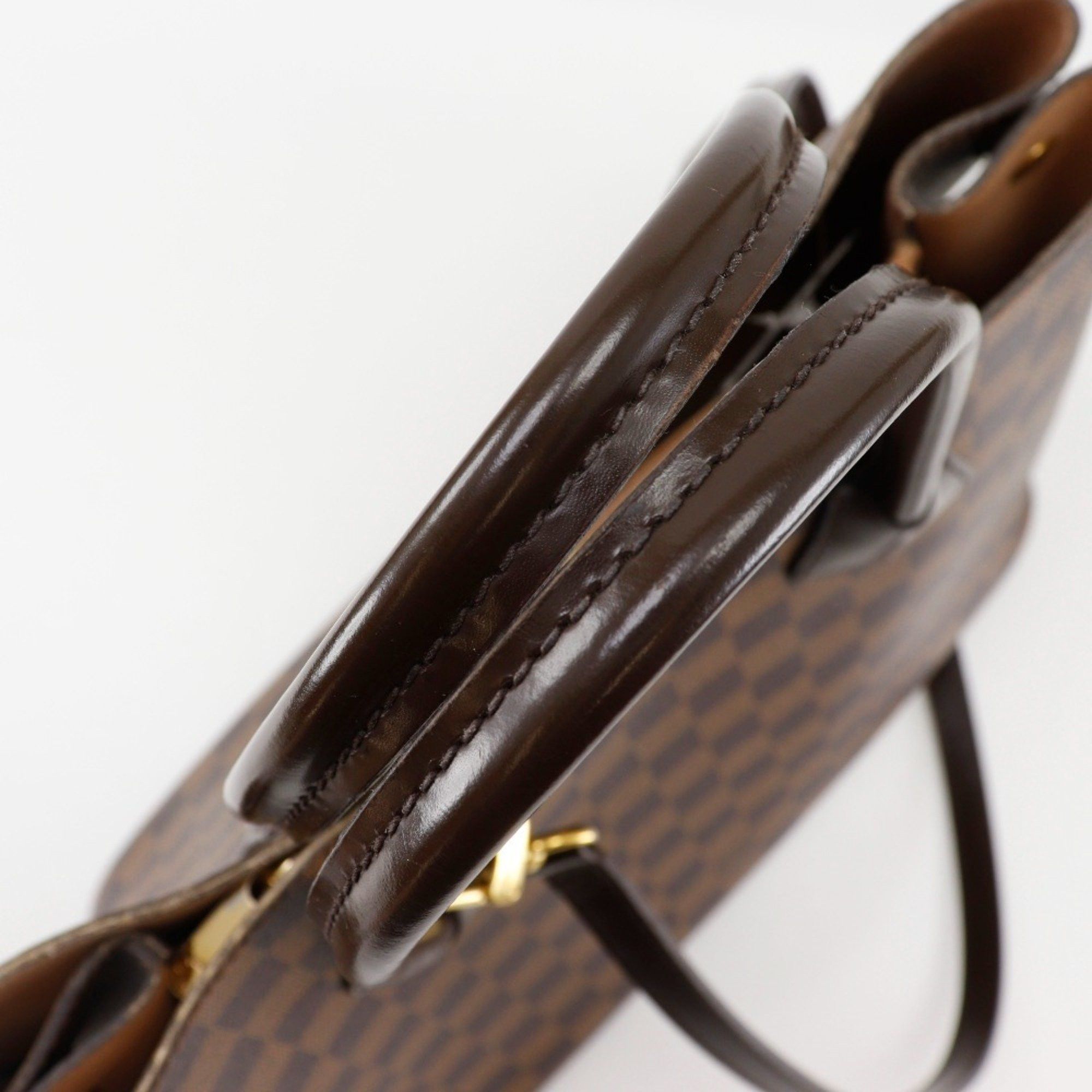 Louis Vuitton Louis Vuitton Kensington Handbag Shoulder N41435 Damier Canvas 2015 Brown DU1105 2way A5 Women's Size ONE SIZE - 5 Thumbnail
