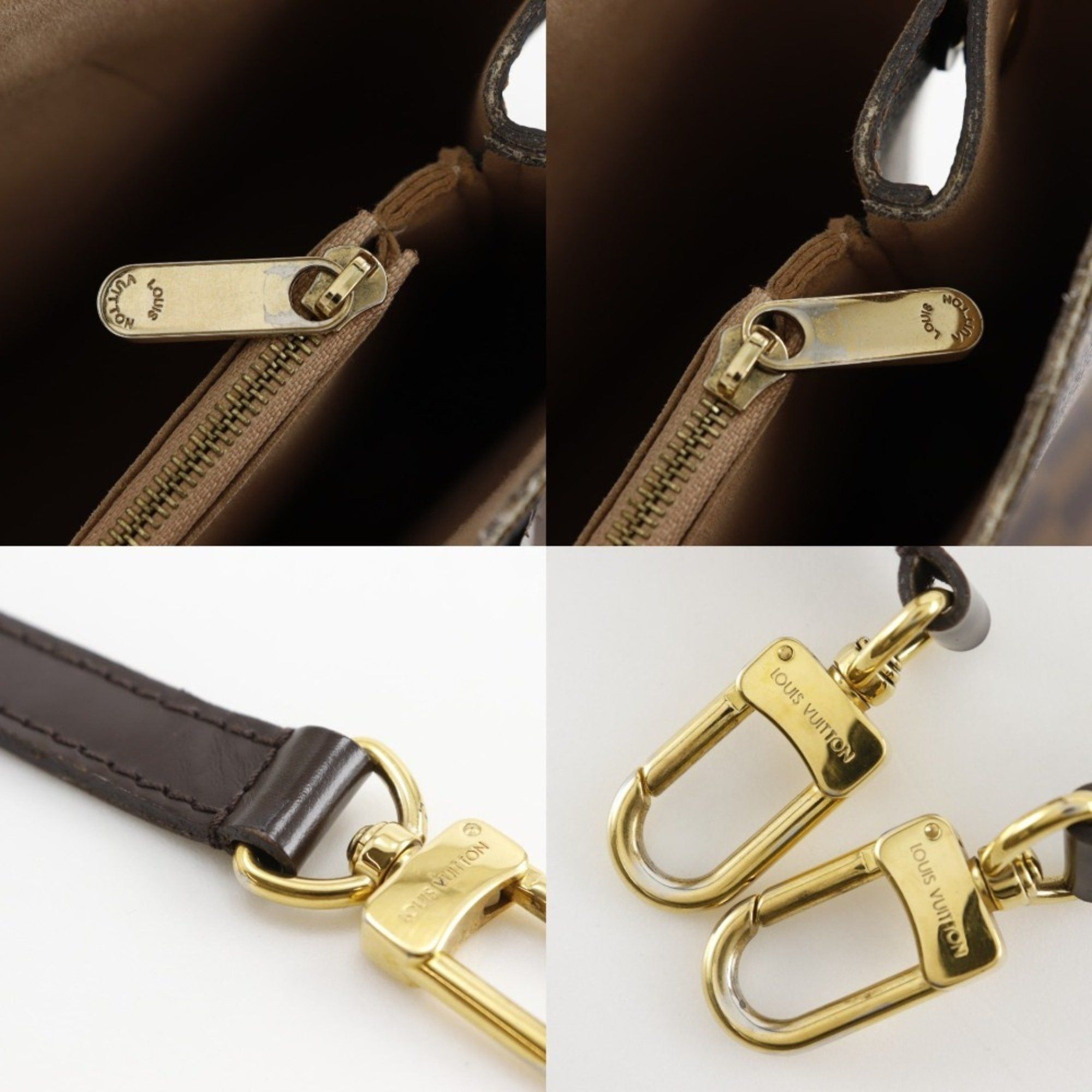 Louis Vuitton Louis Vuitton Kensington Handbag Shoulder N41435 Damier Canvas 2015 Brown DU1105 2way A5 Women's Size ONE SIZE - 14 Thumbnail
