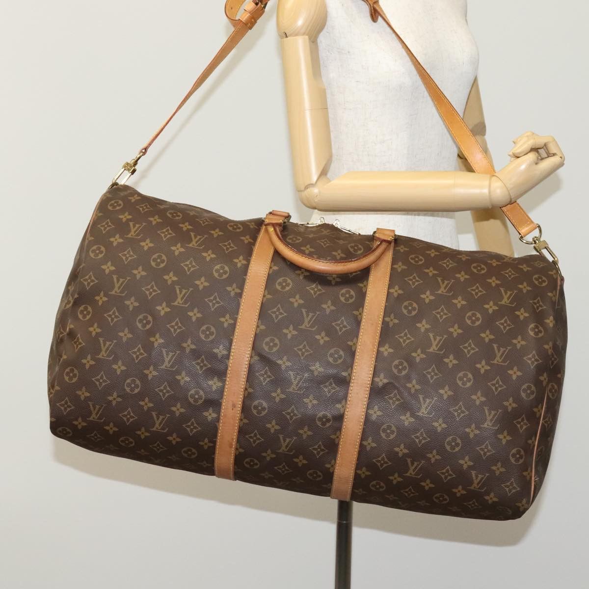 Louis Vuitton Louis Vuitton Keepall Bandoulière 60 travel Size ONE SIZE - 16 Thumbnail