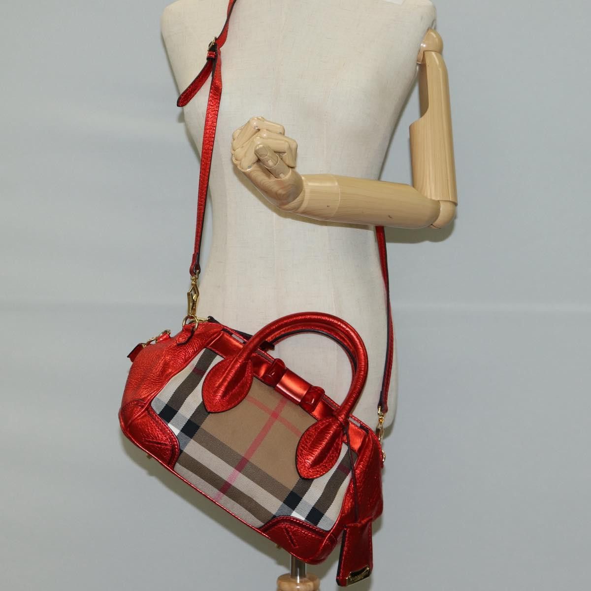 Burberry Burberry Nova Check handbag Size ONE SIZE - 15 Thumbnail