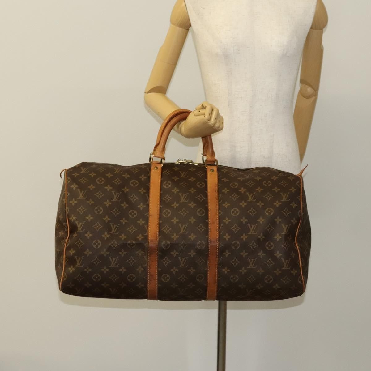 Louis Vuitton Louis Vuitton Keepall 55 travel Size ONE SIZE - 14 Thumbnail