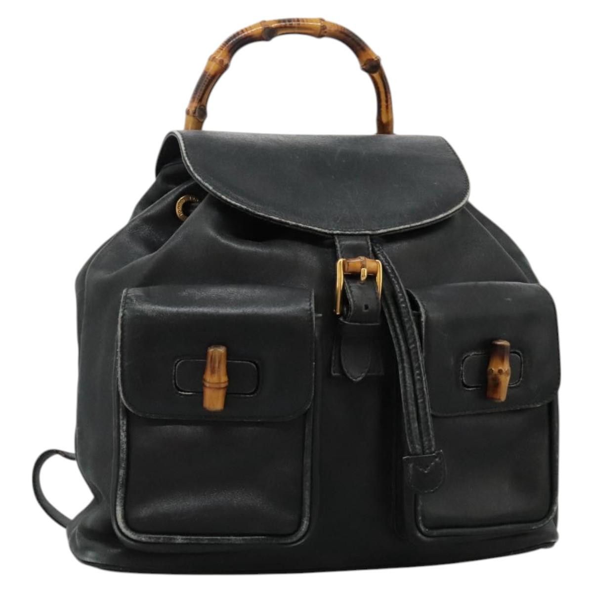 Gucci Gucci Bamboo backpack Size ONE SIZE - 14 Thumbnail