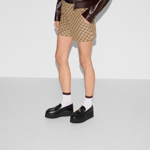 Gucci Gucci Double G Creeper Loafers SIZE 40 Size ONE SIZE - 4 Thumbnail