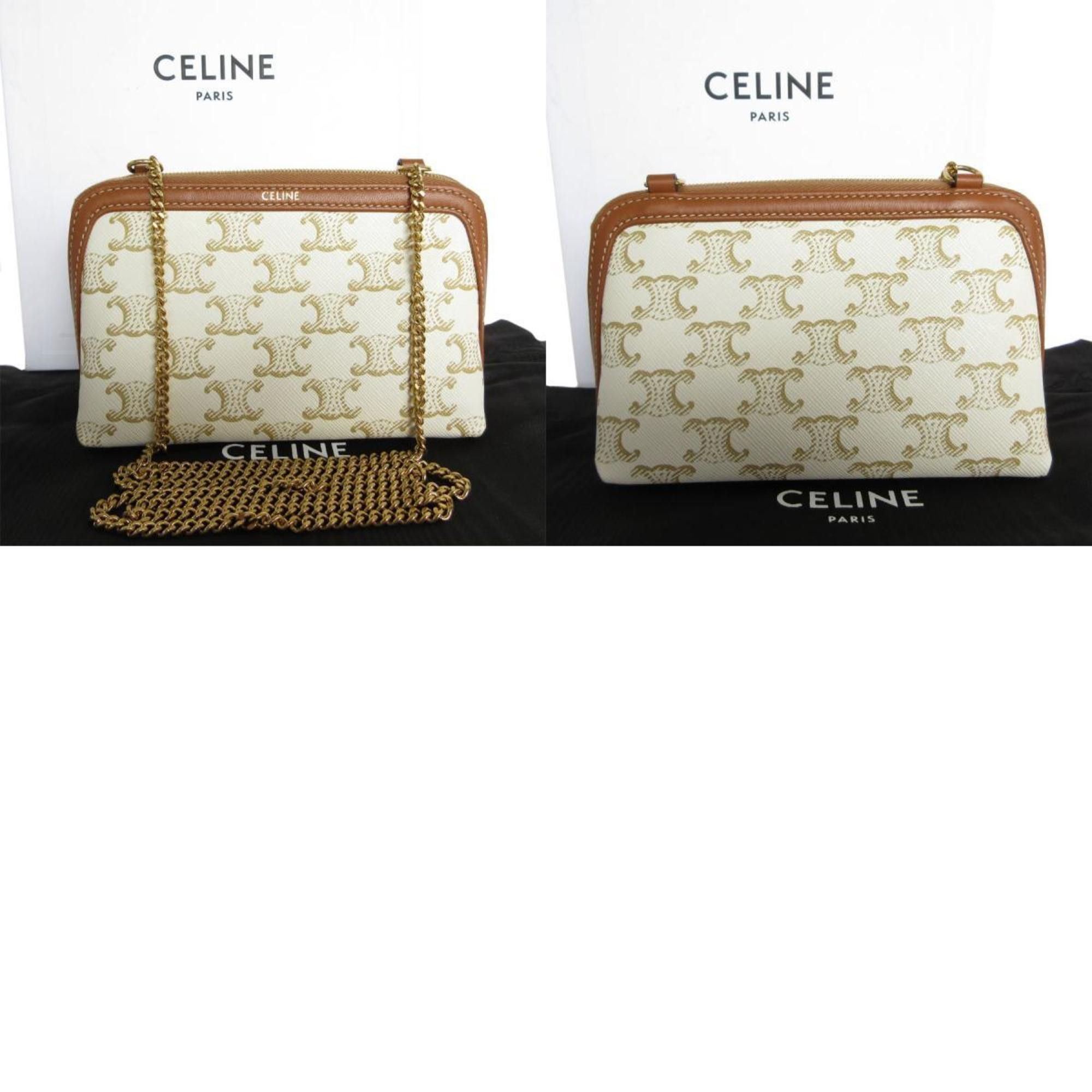 Celine Céline Triomphe shoulder Size ONE SIZE - 5 Thumbnail
