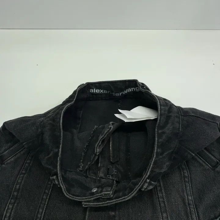 Alexander Wang Alexander Wang Vintage Black Denim Shorts for Women 0079 Size 24" / US 00 / IT 34 - 7 Thumbnail