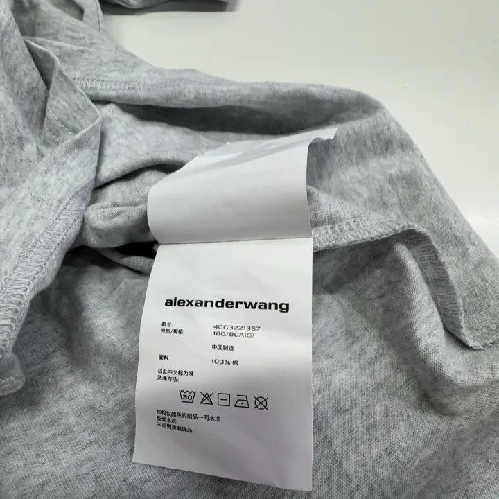 Alexander Wang Alexander Wang FW22 Logo Print Short Sleeve T-Shirt 0079 Size S / US 4 / IT 40 - 7 Thumbnail